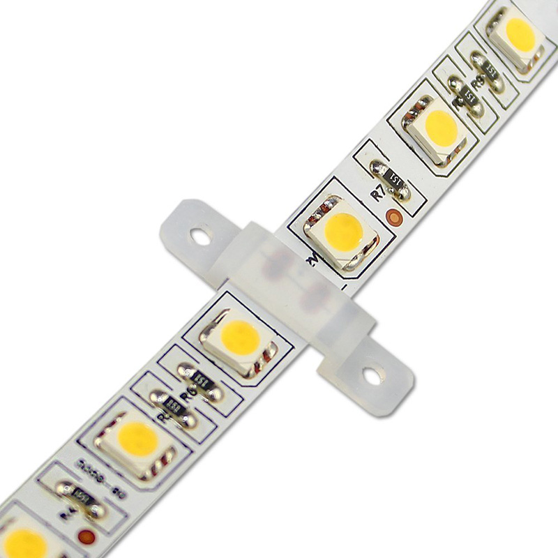 10pcs Waterproof LED Strip Lights Mounting Brackets, With 20 Screws 10pcs Waterproof LED Strip Lights Mounting Brackets, With 20 Screws